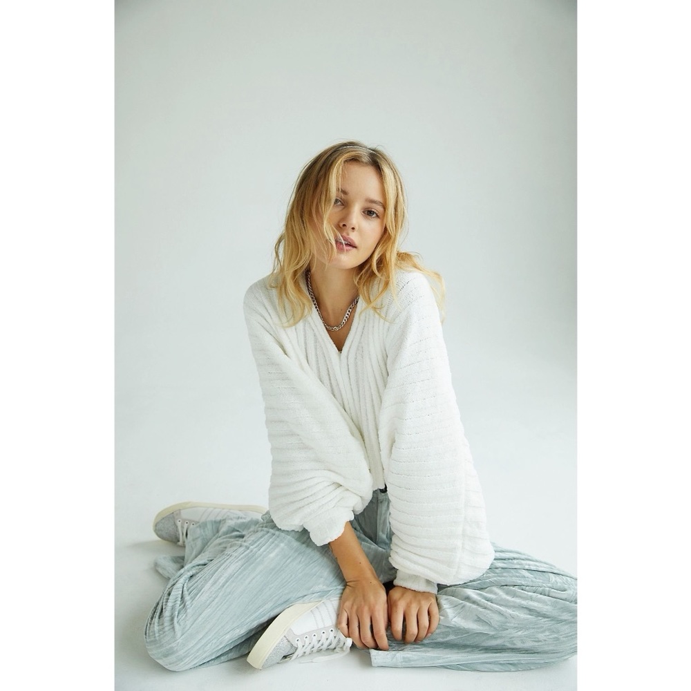 Free People Dreamscape Pullover in White